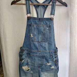 Natural Reflections Blue Denim Overalls
